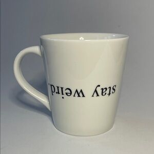 INDIGO ‘Stay Weird’ Mug | Whimsical Funny Coffee Tea Cottagecore Indie